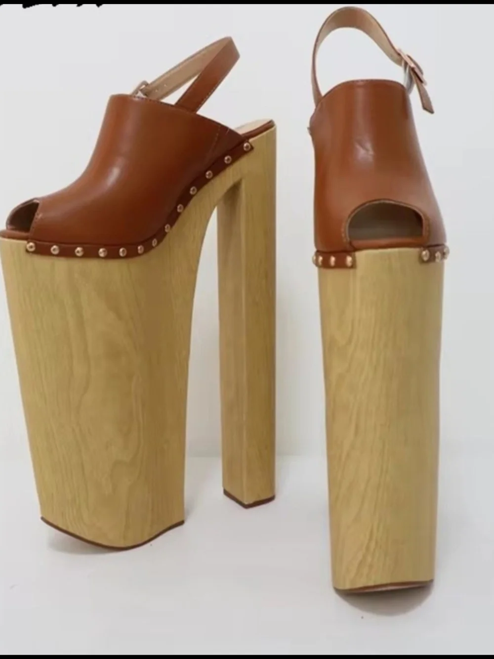 14 Inches Extreme Platform High Heels - NEW With Box And Dust Bag